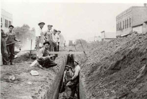 Putting_in_water_lines